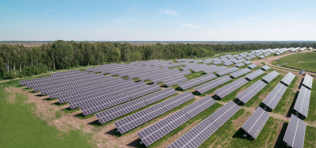 Elenger solar power complex in Pärnu, Estonia